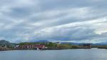 Wioska rybacka Bud nad Morzem Północnym w Norwegii
