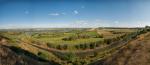 panorama w stronę Wisły