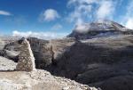 Dolomity -  Piz Boe 3152m  n.p.m.